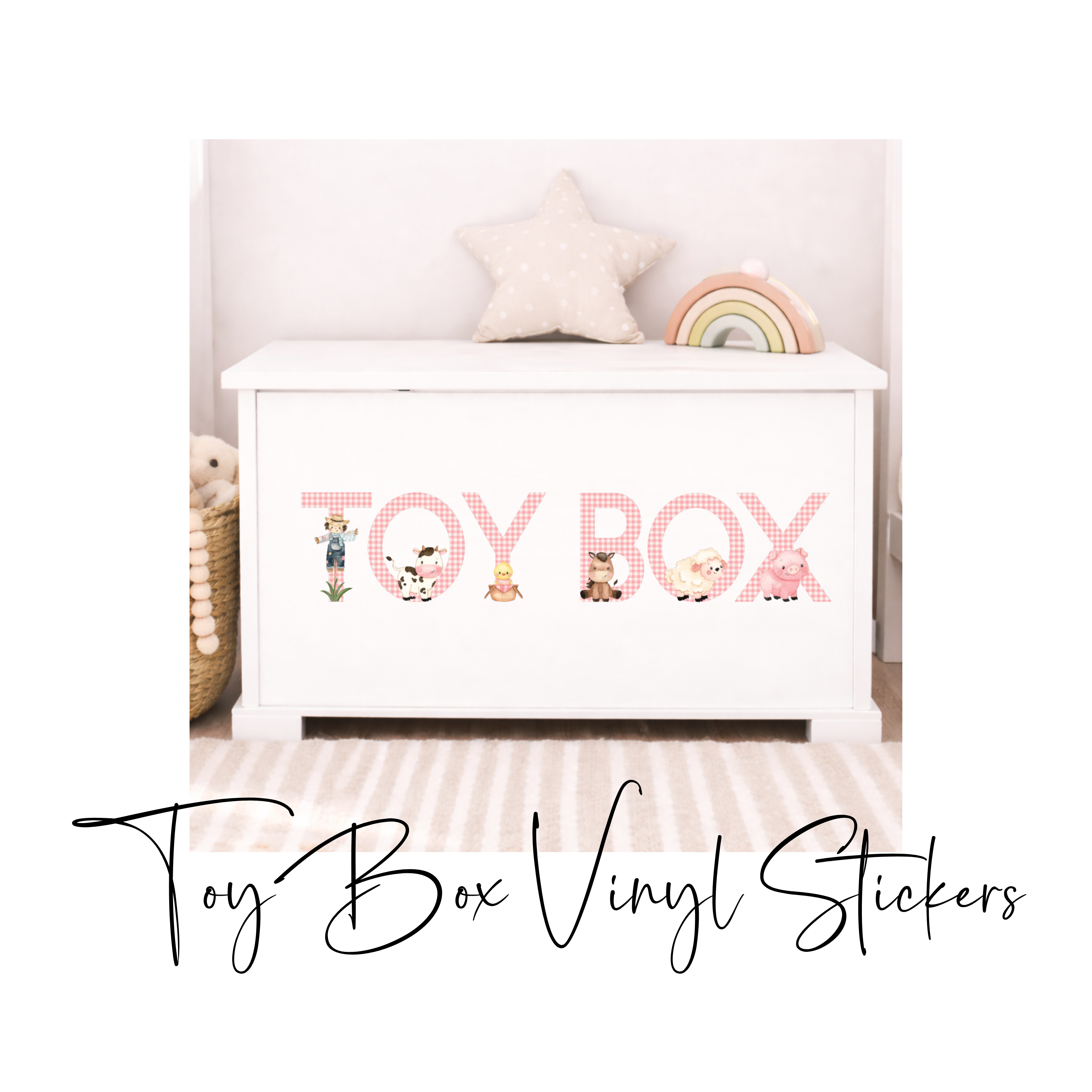 Toy Box Vinyl Stickers – Martha's Home Interiors