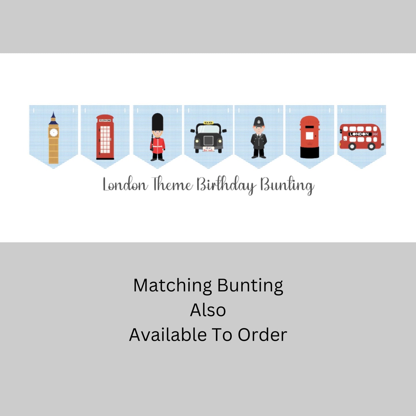 London Gift Tags Set of 7 – Handmade Tags with Soldier, Bus, Taxi, Post Box & Telephone Designs ,