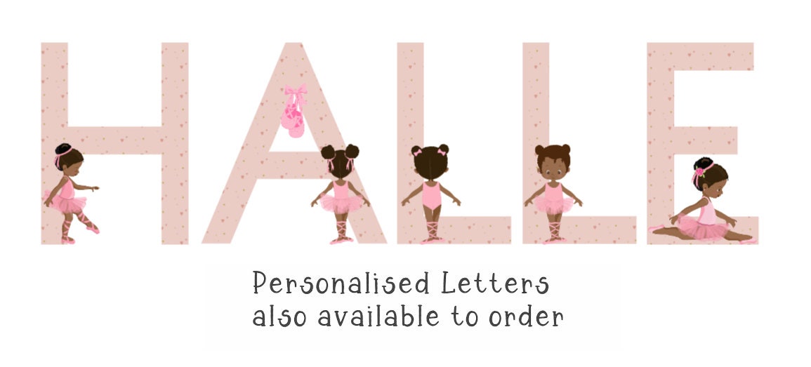 Black Ballerina Vinyl Wall Stickers – Ballet Bedroom Décor for Girls – Set of 12