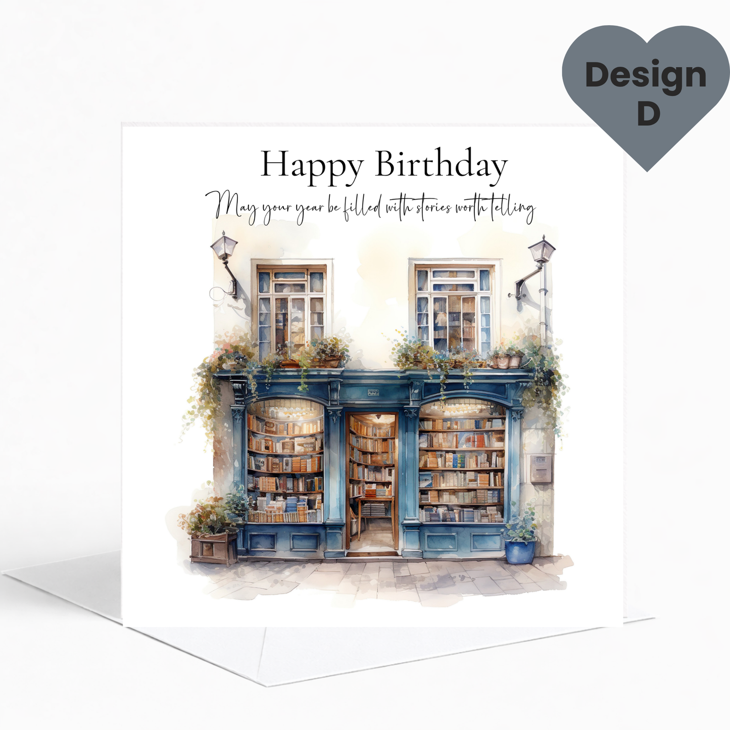 Book Lover Greeting Card Collection, Birthday, Get Well & Retirement Cards
