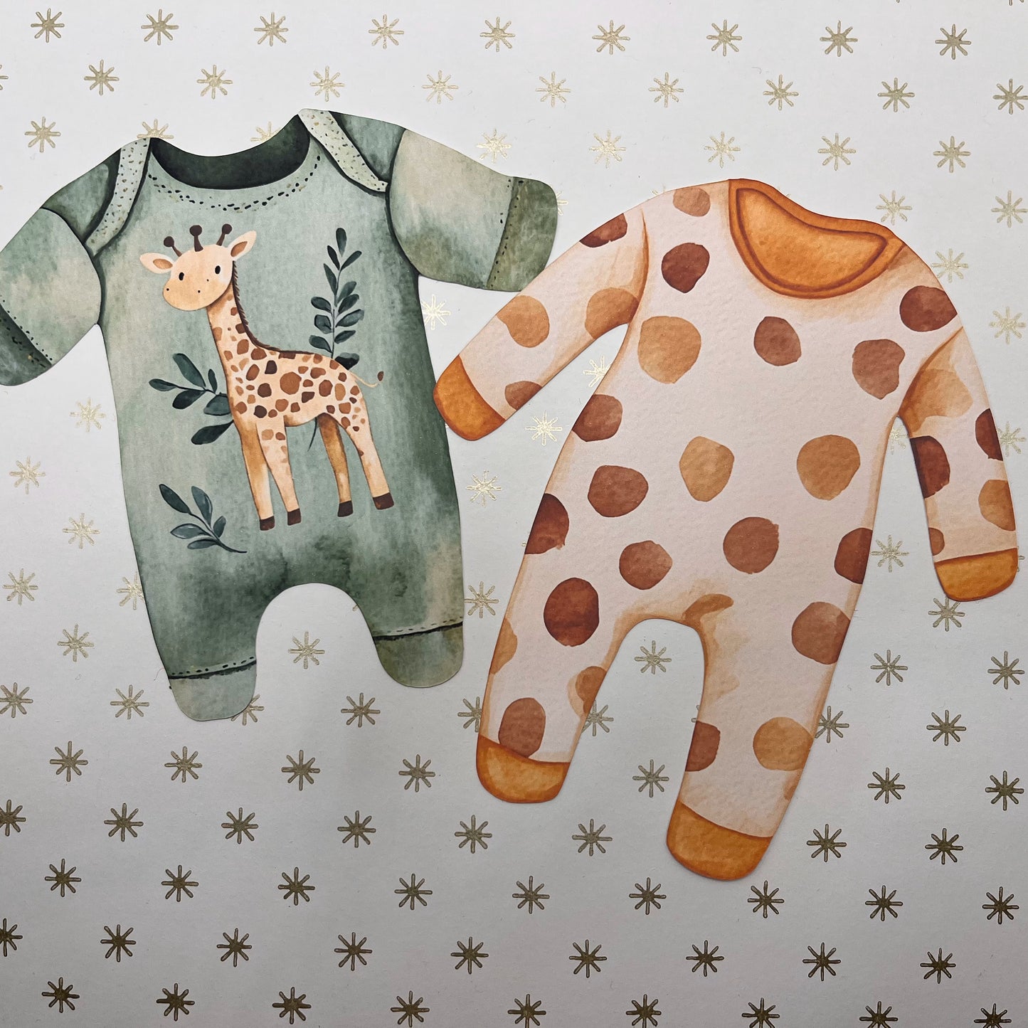 Safari Jungle Baby Shower Bunting | Zebra & Giraffe Clothesline Garland with Wooden Pegs