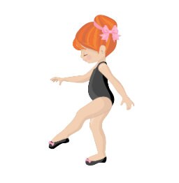 Ballerina Vinyl Wall Stickers – Ballet Dancer Décor for Girls – Set of 12