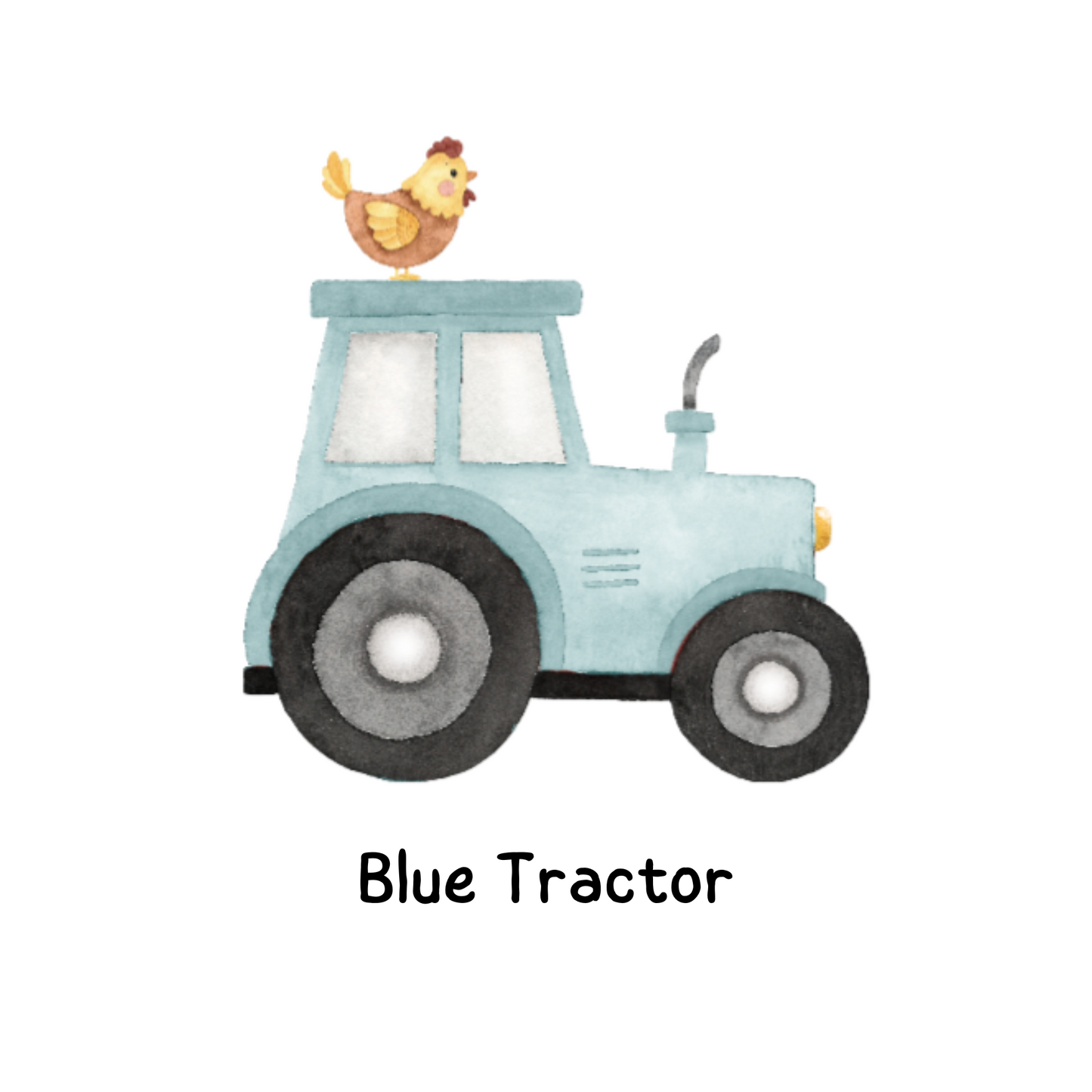 Personalised Birthday Bunting with Child’s Name – Farmyard Tractor Theme