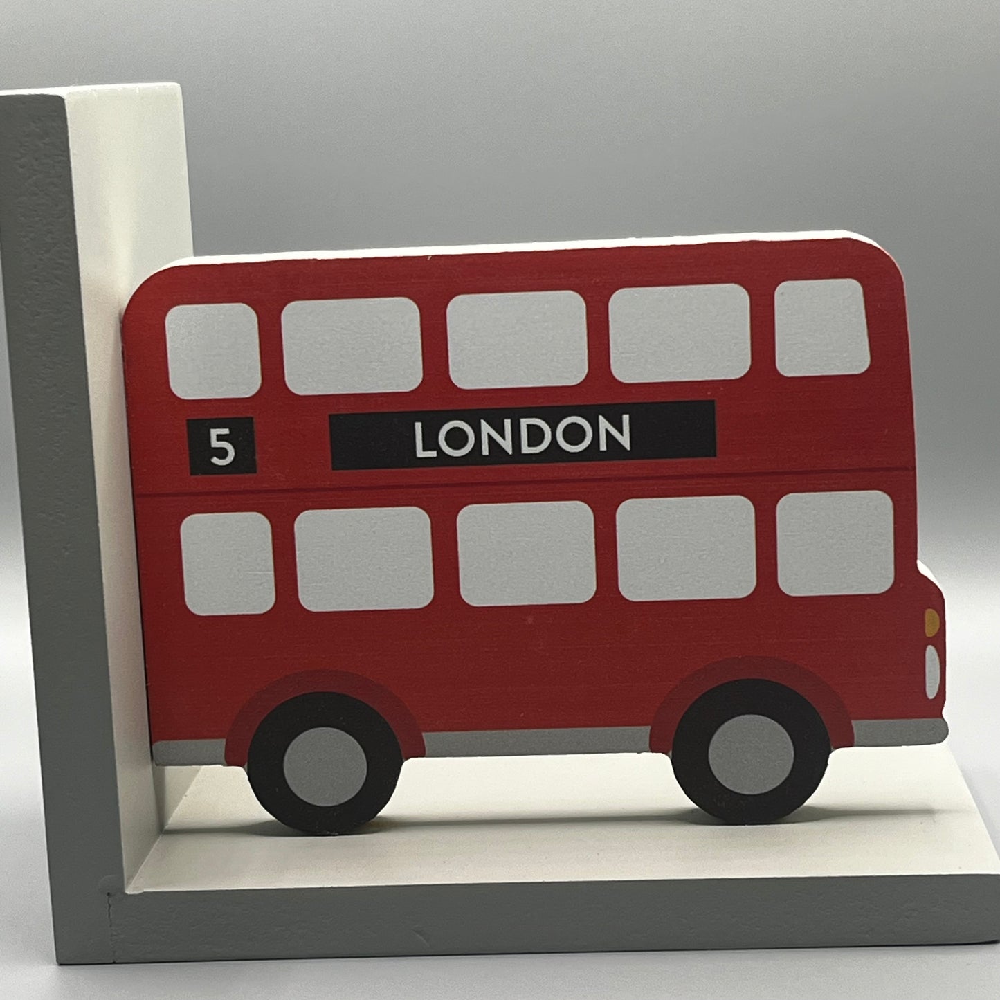 London Red Bus Bookends