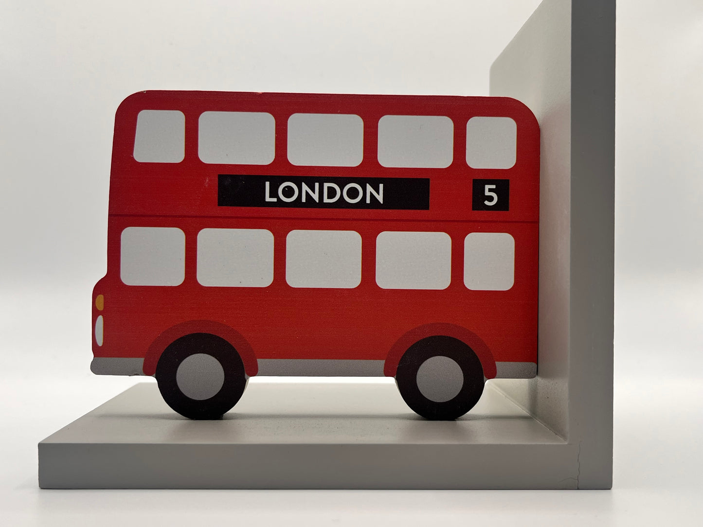 London Red Bus Bookends