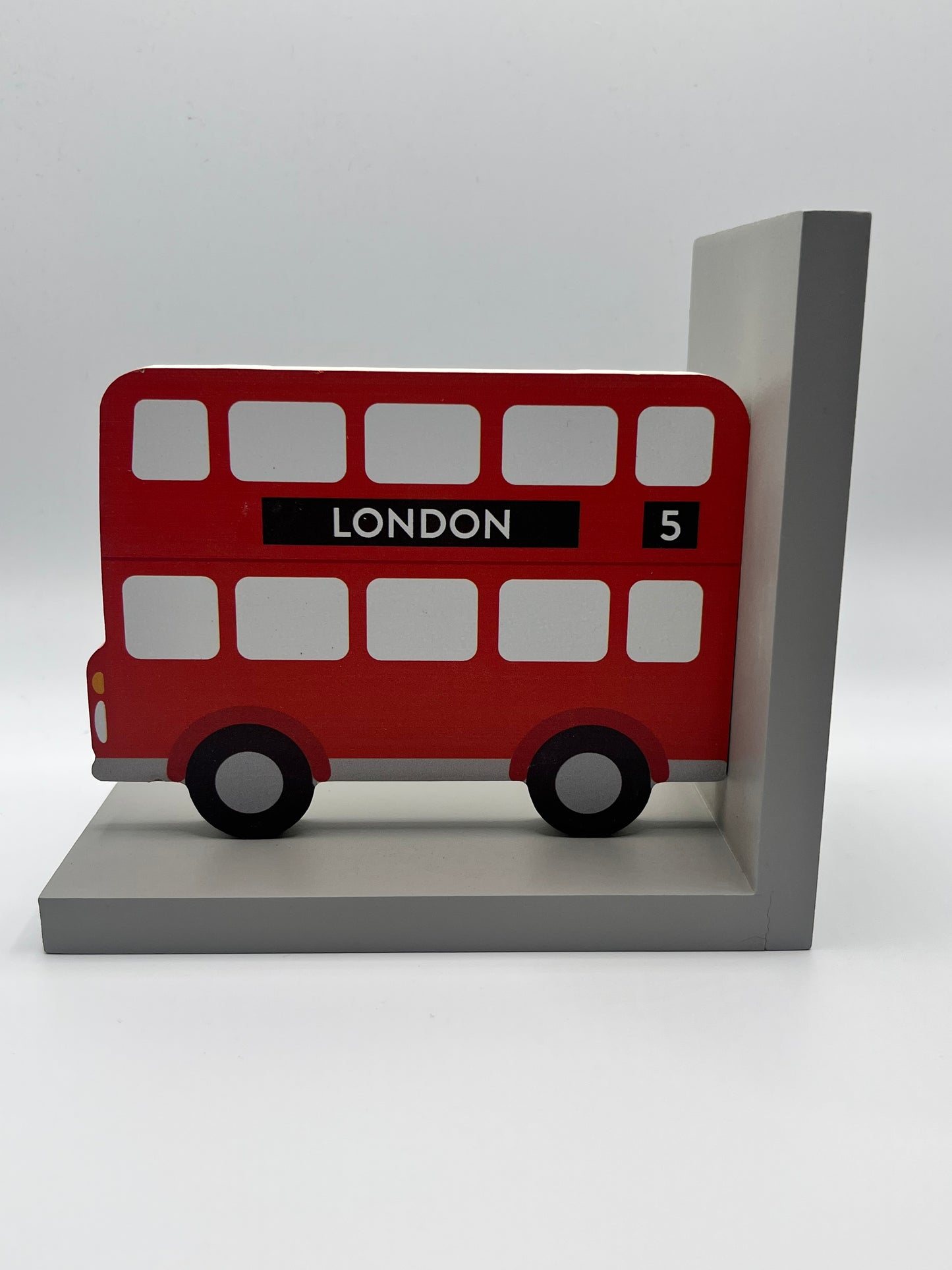 London Red Bus Bookends