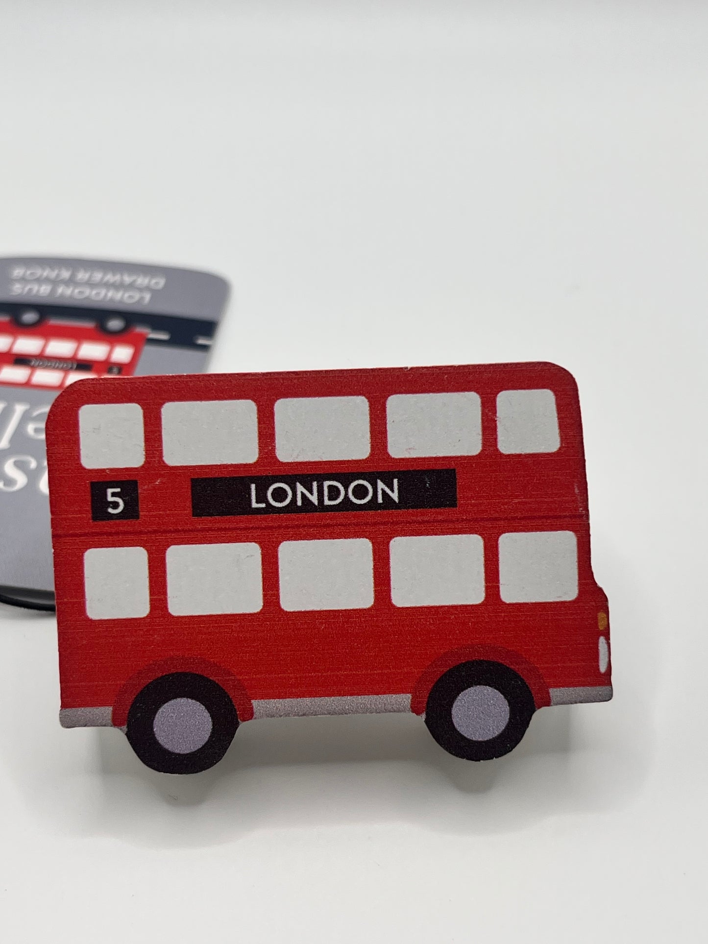 London Red Bus Bookends