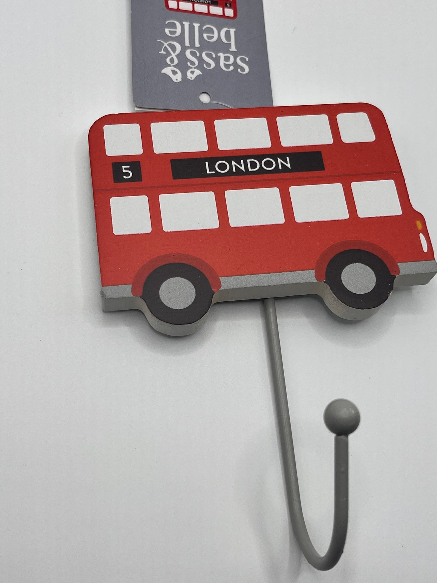 London Red Bus Bookends