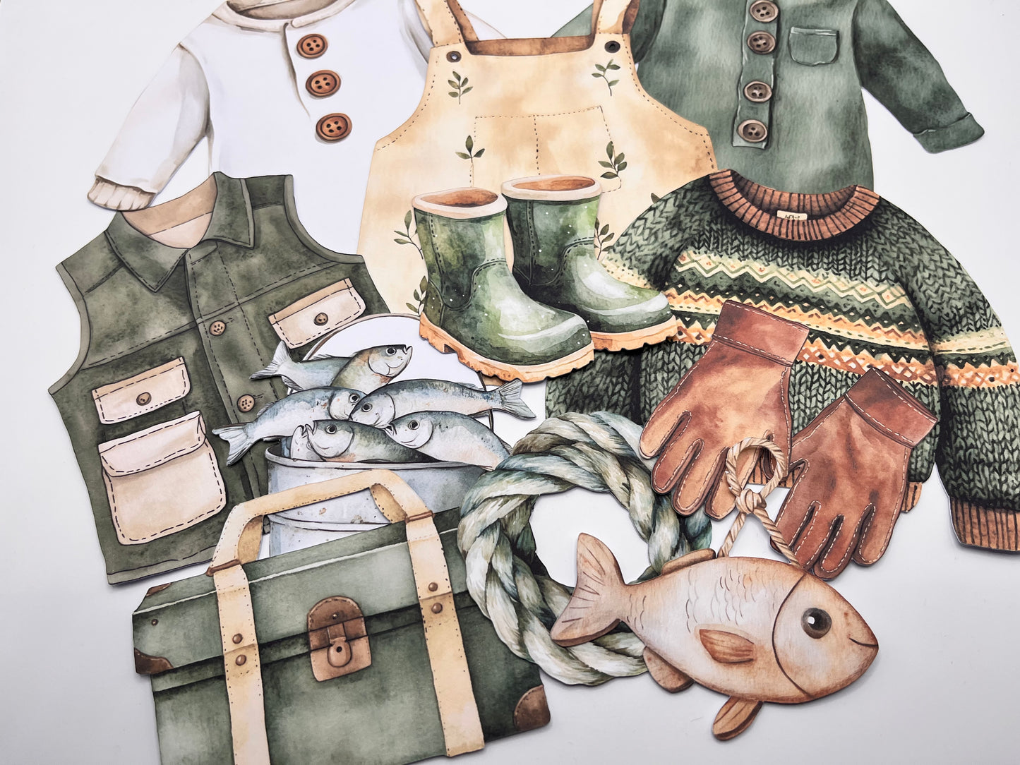 Gone Fishing Baby Shower Bunting, Fishing Baby Clothes Garland, Rustic Baby Shower Decorations, Woodland Baby Shower Banner