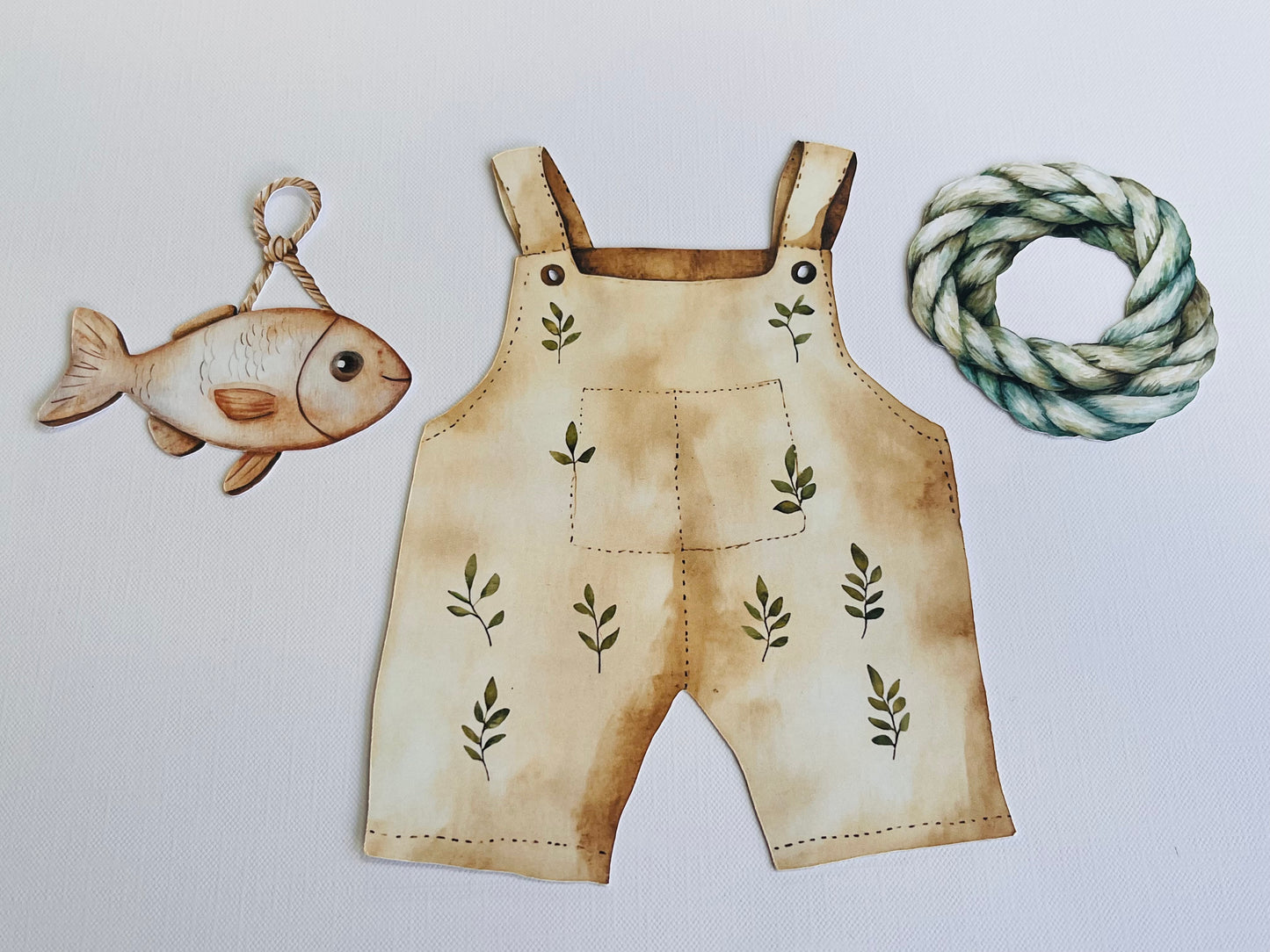 Gone Fishing Baby Shower Bunting, Fishing Baby Clothes Garland, Rustic Baby Shower Decorations, Woodland Baby Shower Banner