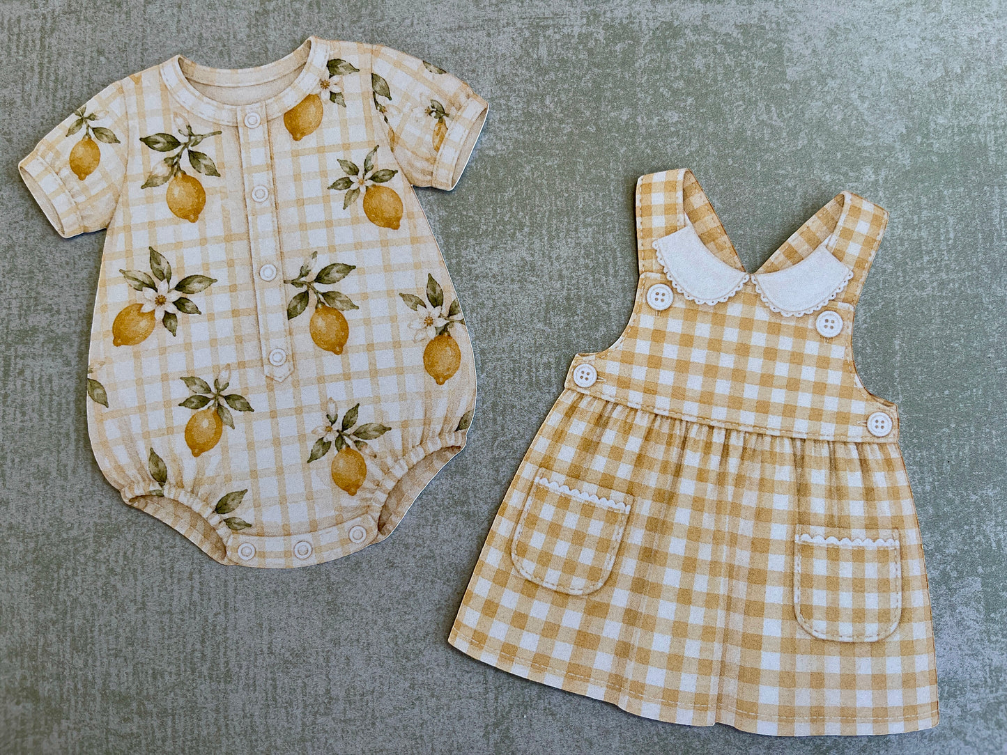 Lemon Baby Shower Bunting Main Squeeze Baby Shower Decorations Washing Line Baby Clothes Banner