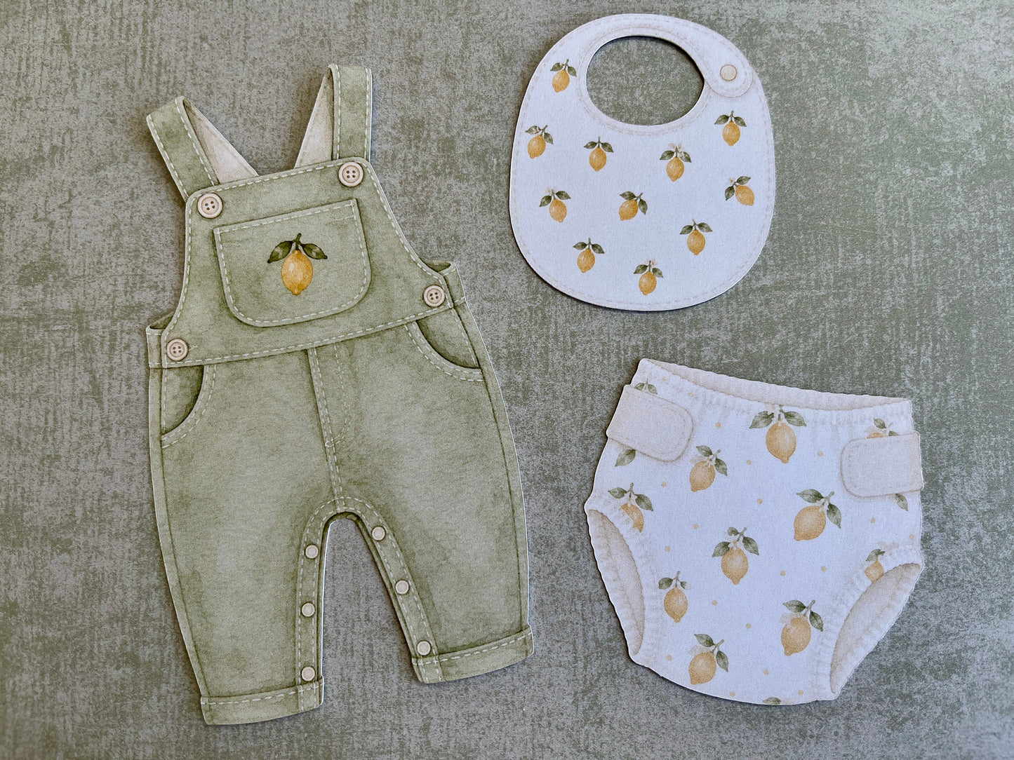 Lemon Baby Shower Bunting Main Squeeze Baby Shower Decorations Washing Line Baby Clothes Banner