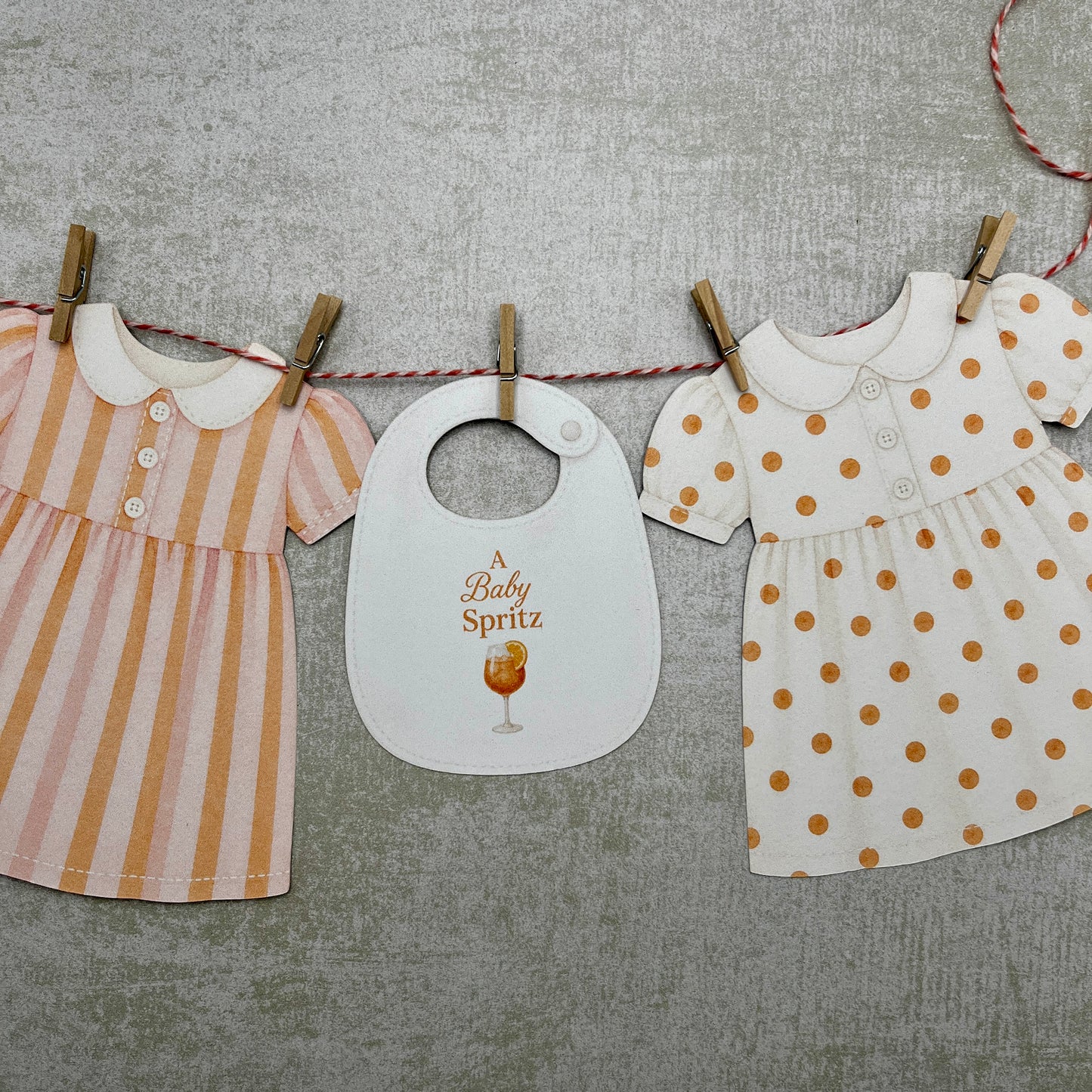 Baby Spritz Baby Shower Bunting Washing Line Baby Shower Decorations