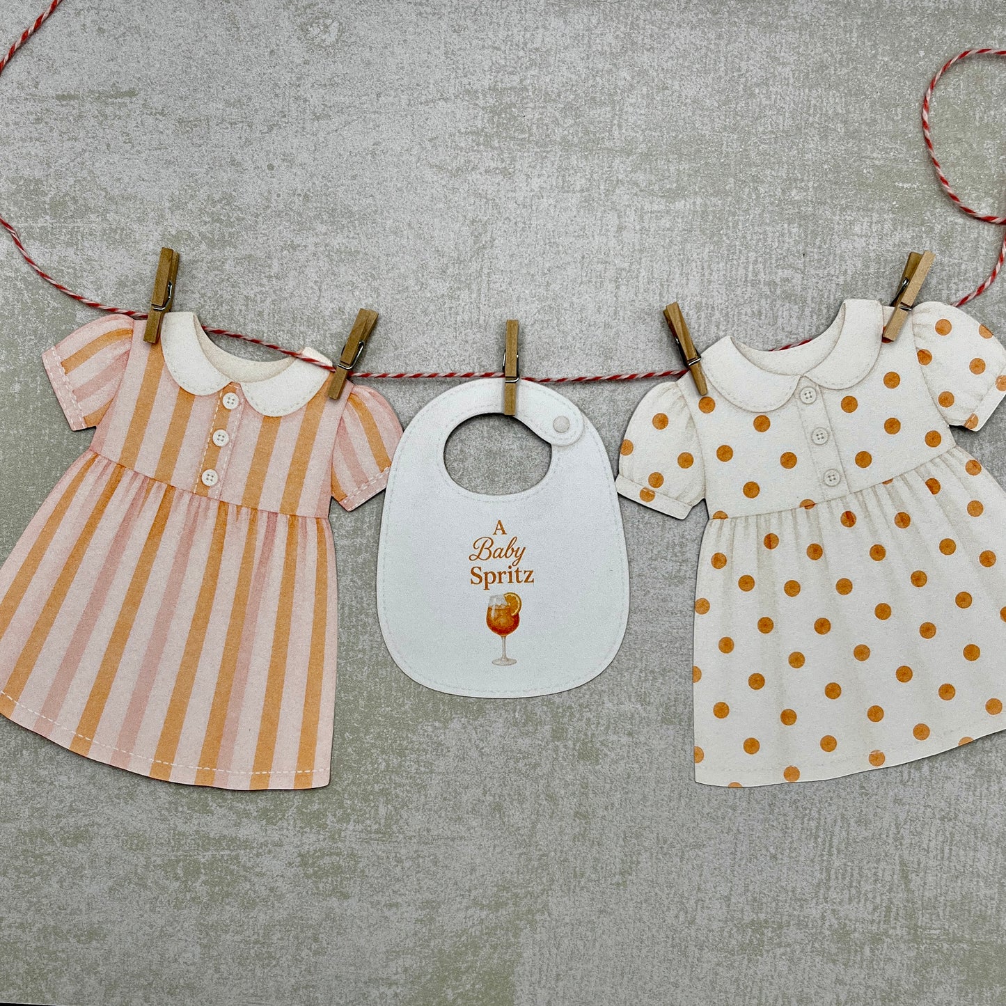 Baby Spritz Baby Shower Bunting Washing Line Baby Shower Decorations