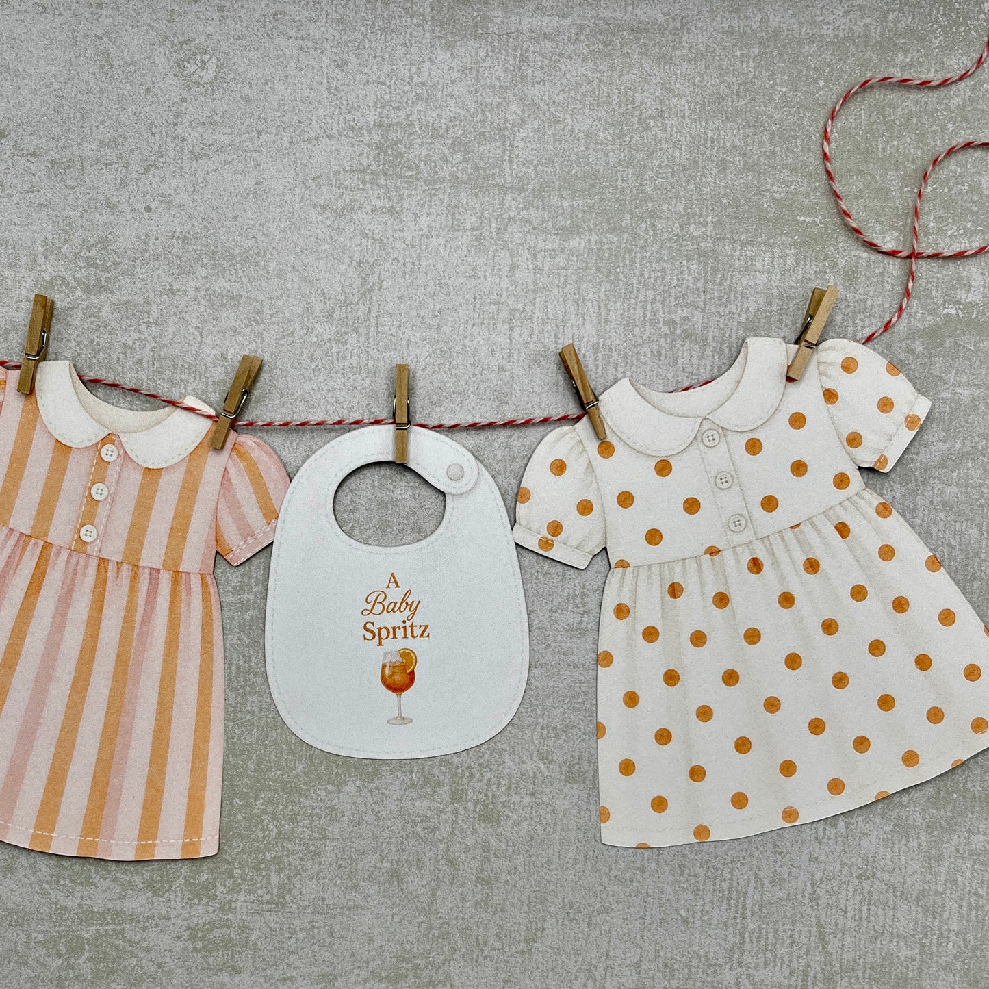 Baby Spritz Baby Shower Bunting Washing Line Baby Shower Decorations
