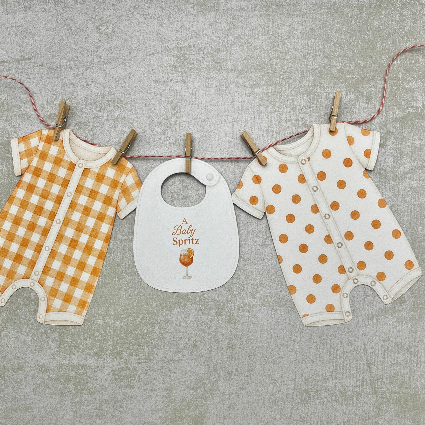 Baby Spritz Baby Shower Bunting Washing Line Baby Shower Decorations