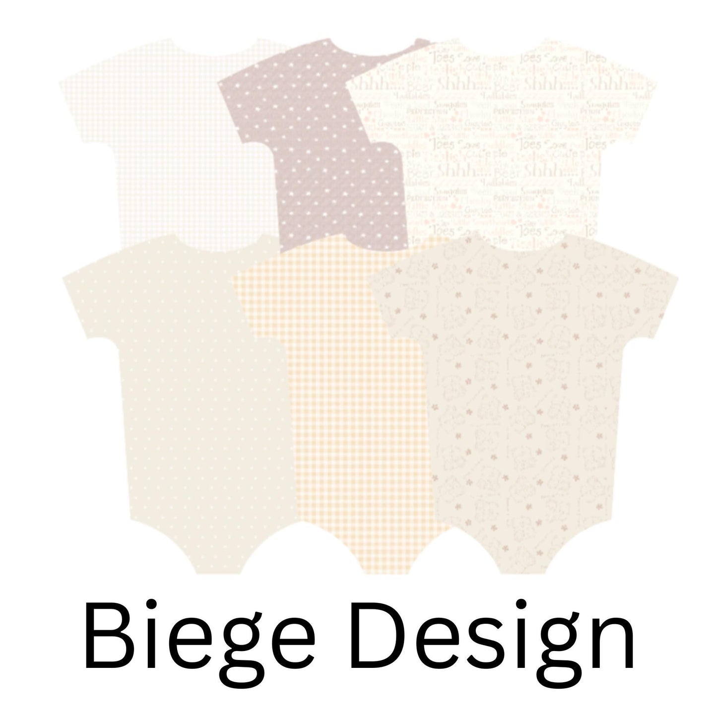 Baby Vest Bunting – Blue, Pink, Neutral or Mixed Baby Shower Garland